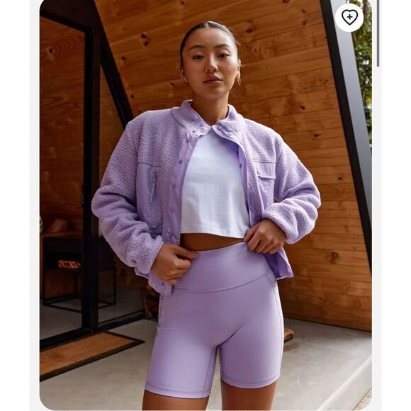 LSKD XXS Alpine Fleece Jacket - Pale Lilac - Picture 5 of 9